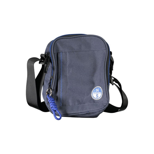 North Sails Blue Polyester Men Shoulder Bag - ClickThatClicks 