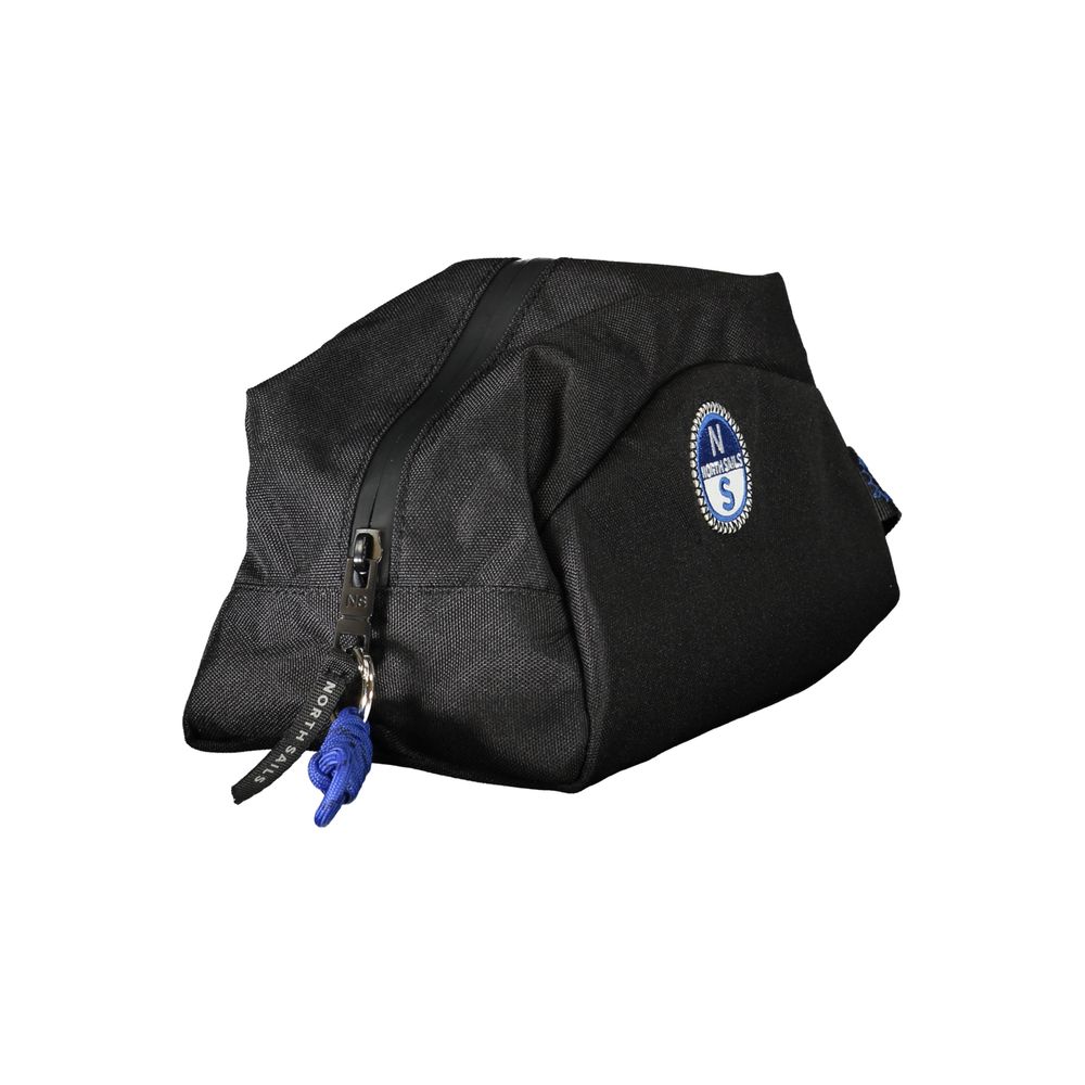 North Sails Black Polyester Men Beauty Case - ClickThatClicks 