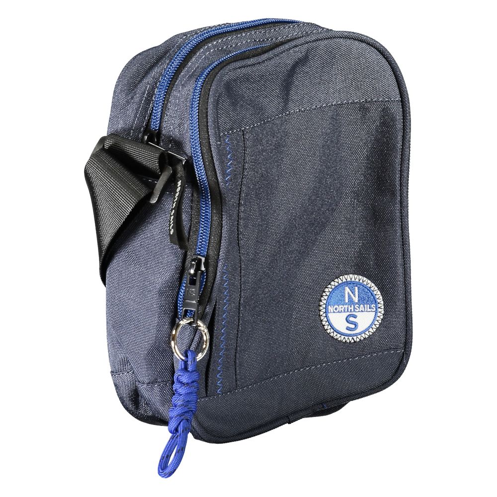 North Sails Blue Polyester Men Shoulder Bag - ClickThatClicks 