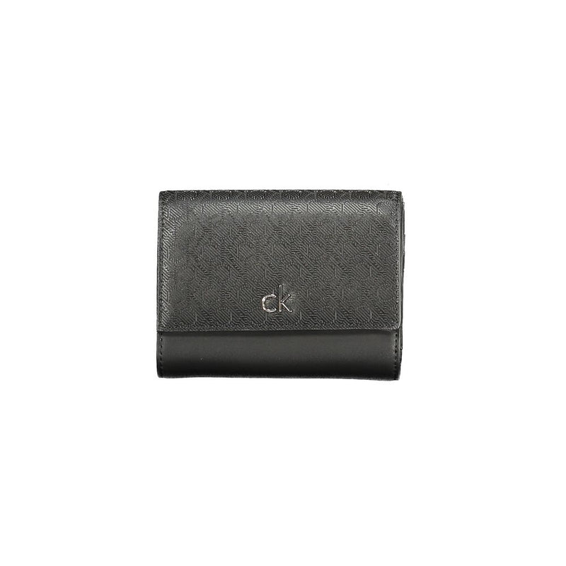 Calvin Klein Black Polyester Women Wallet