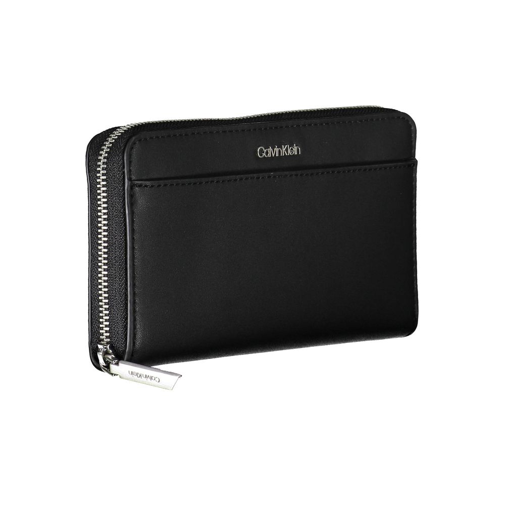 Calvin Klein Black Polyethylene Women Wallet - ClickThatClicks 