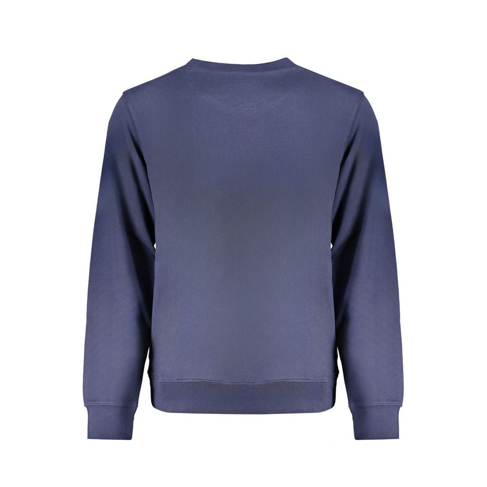 Wrangler Blue Cotton Mens Sweatshirt - ClickThatClicks 