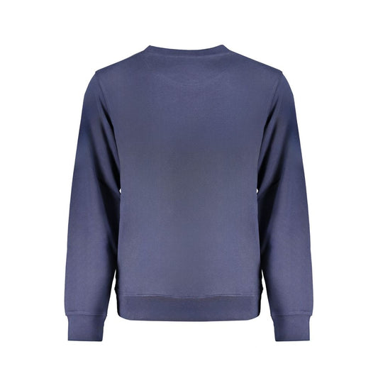 Wrangler Blue Cotton Mens Sweatshirt - ClickThatClicks 