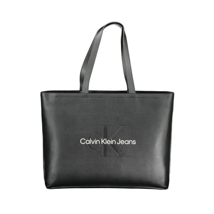 Calvin Klein Black Polyethylene Women Handbag