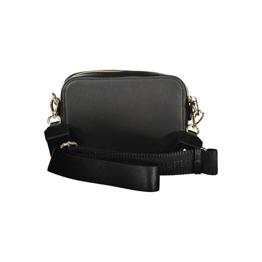 Tommy Hilfiger Black Polyester Women Handbag