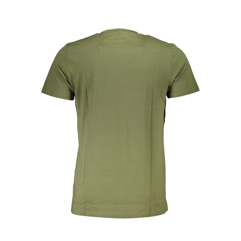 Cavalli Class Verde Cotton Men T-Shirt - ClickThatClicks 