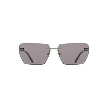 Calvin Klein Gray Metal Sunglasses