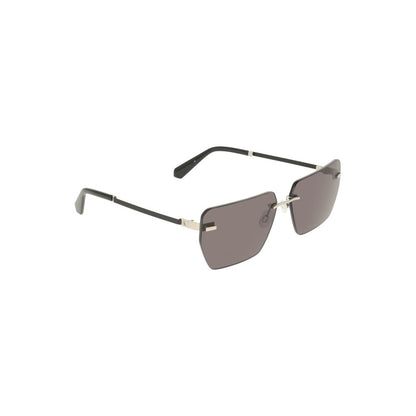 Calvin Klein Gray Metal Sunglasses