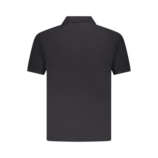 U.S. Grand Polo Black Cotton Men Polo Shirt