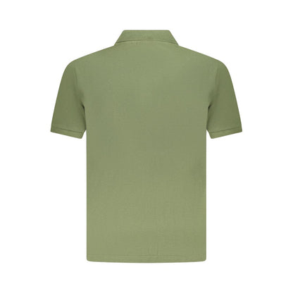 U.S. Grand Polo Green Cotton Men Polo Shirt