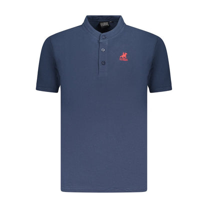 U.S. Grand Polo Blue Cotton Mens Polo Shirt
