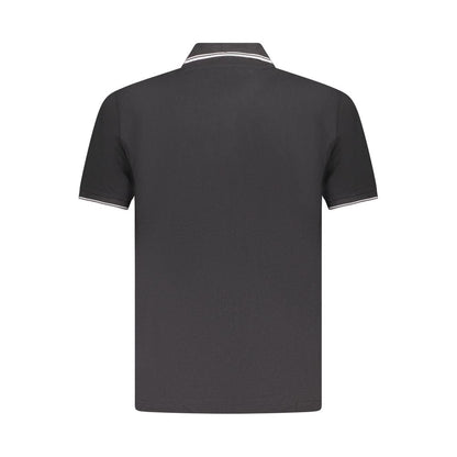 U.S. Grand Polo Black Cotton Men Polo Shirt