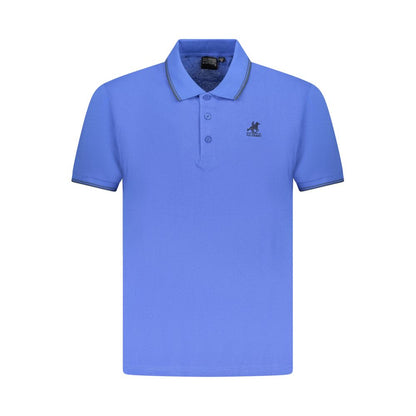 U.S. Grand Polo Blue Cotton Men Polo Shirt