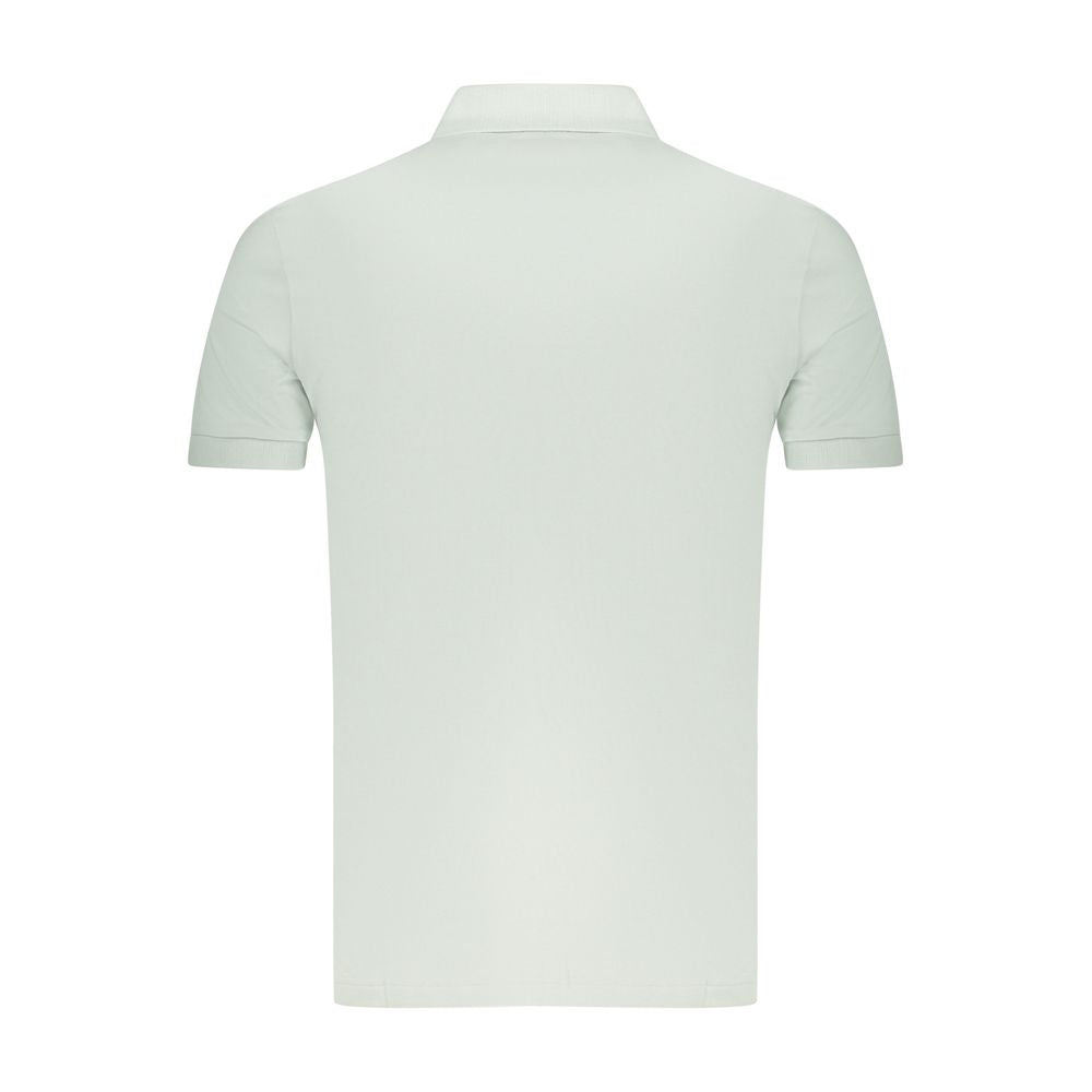 Hugo Boss Green Cotton Men Polo Shirt