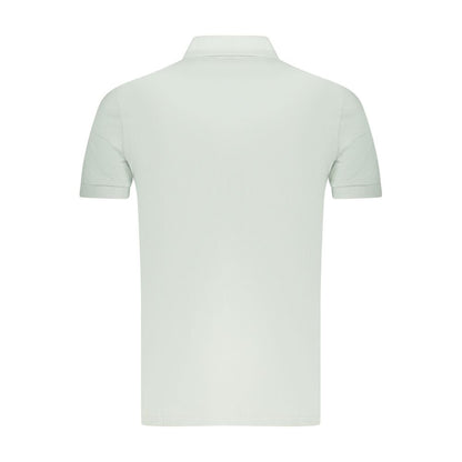 Hugo Boss Green Cotton Men Polo Shirt