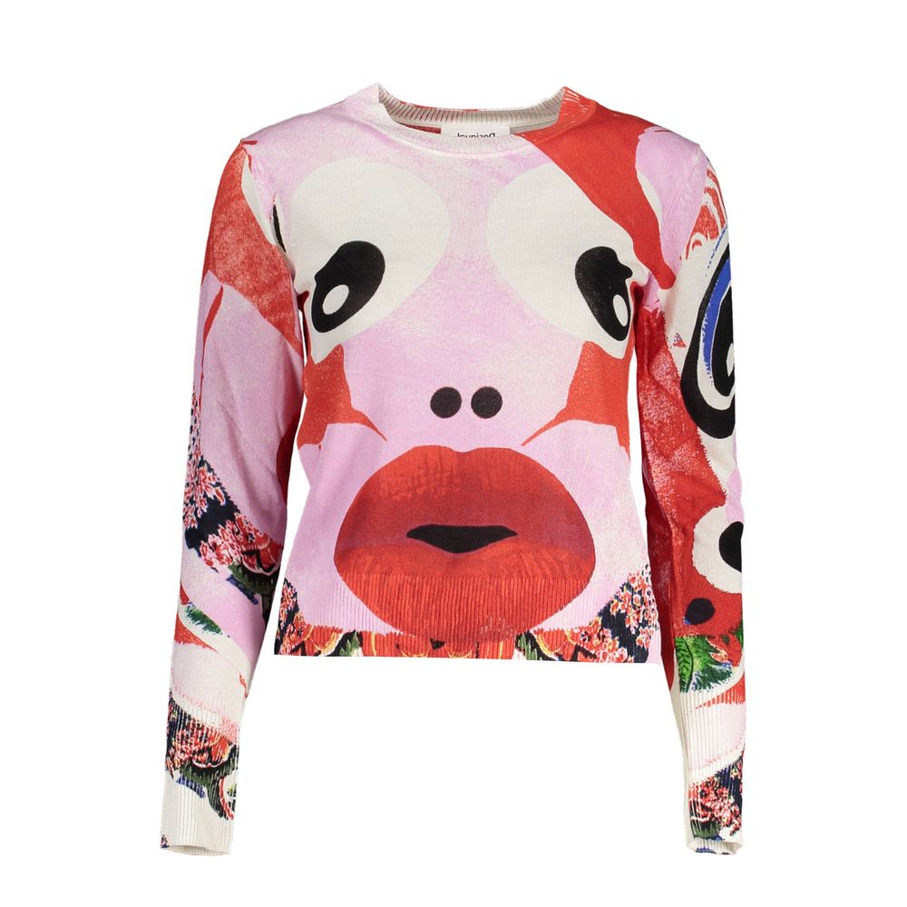 Desigual Rosa Viscosa Women Sweater - ClickThatClicks 