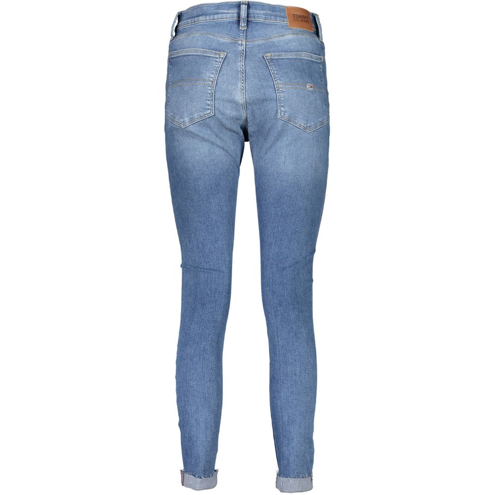 Tommy Hilfiger Azzurro Cotton Women's Skinny Jeans - ClickThatClicks 