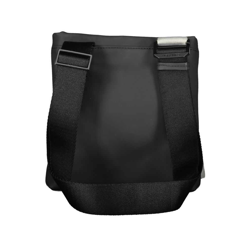 Calvin Klein Black Polyester Men's Shoulder Bag - ClickThatClicks 