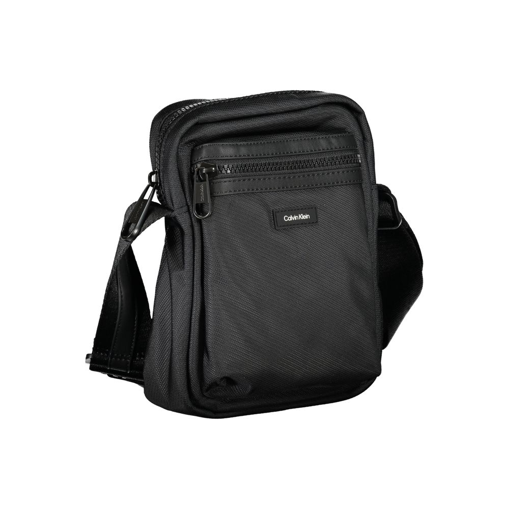 Calvin Klein Nero Polyester Mens Shoulder Bag - ClickThatClicks 
