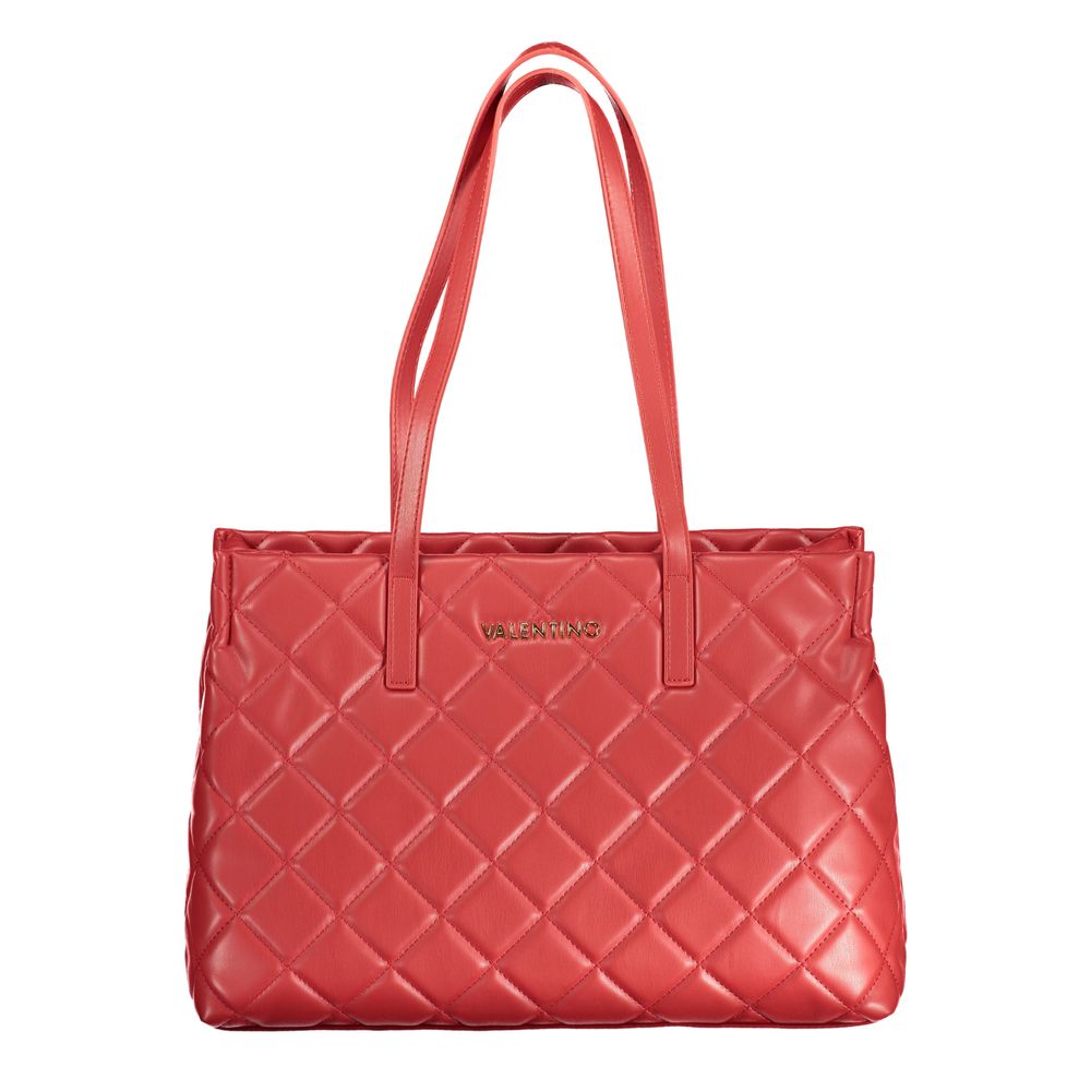 Mario Valentino Rosso Polyurethane Women Handbag - ClickThatClicks 