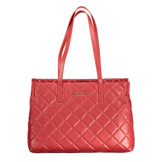 Mario Valentino Rosso Polyurethane Women Handbag - ClickThatClicks 