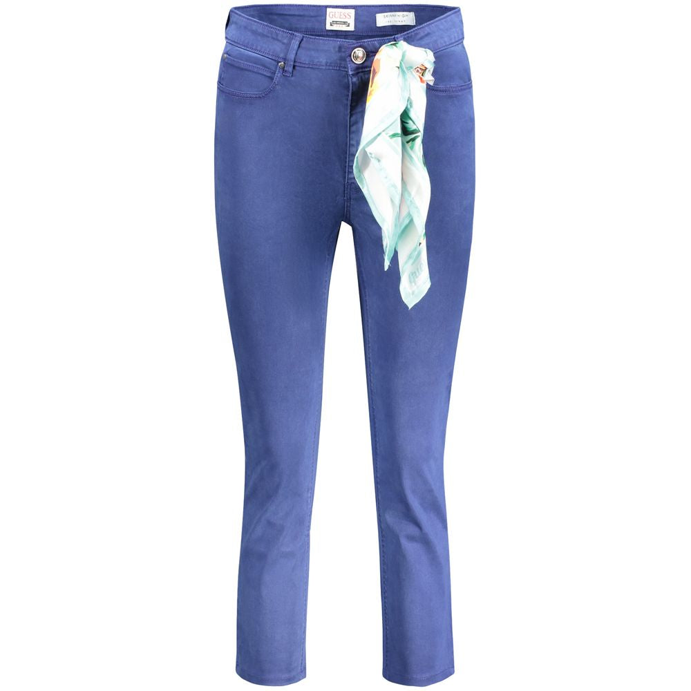 Guess Jeans Blue Cotton Women's Skinny Jean - ClickThatClicks 