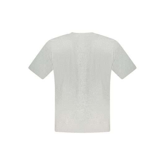 North Sails Grigio Cotton Men T-Shirt - ClickThatClicks 