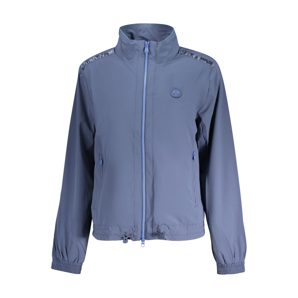 North Sails Blue Nylon Women Jacket - ClickThatClicks 