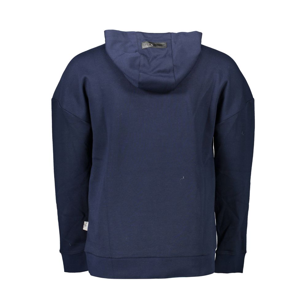 Plein Sport Blue Cotton Men Sweatshirt - ClickThatClicks 