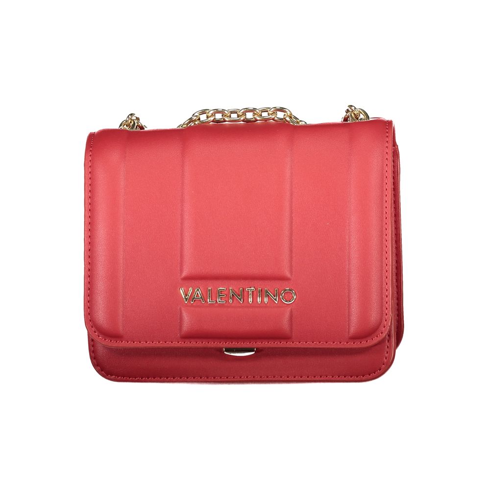 Mario Valentino Rosso Polyurethane Women Handbag - ClickThatClicks 