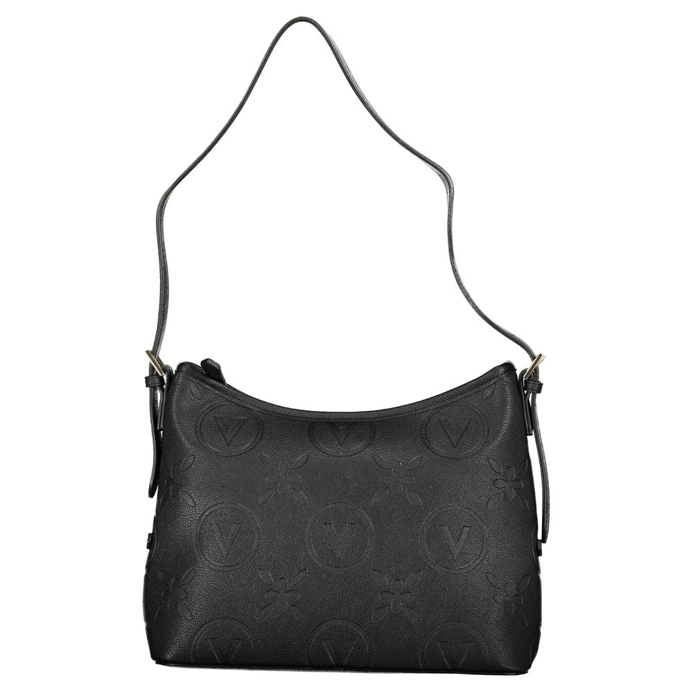 Mario Valentino Nero Polyurethane Women Shoulder Bag - ClickThatClicks 