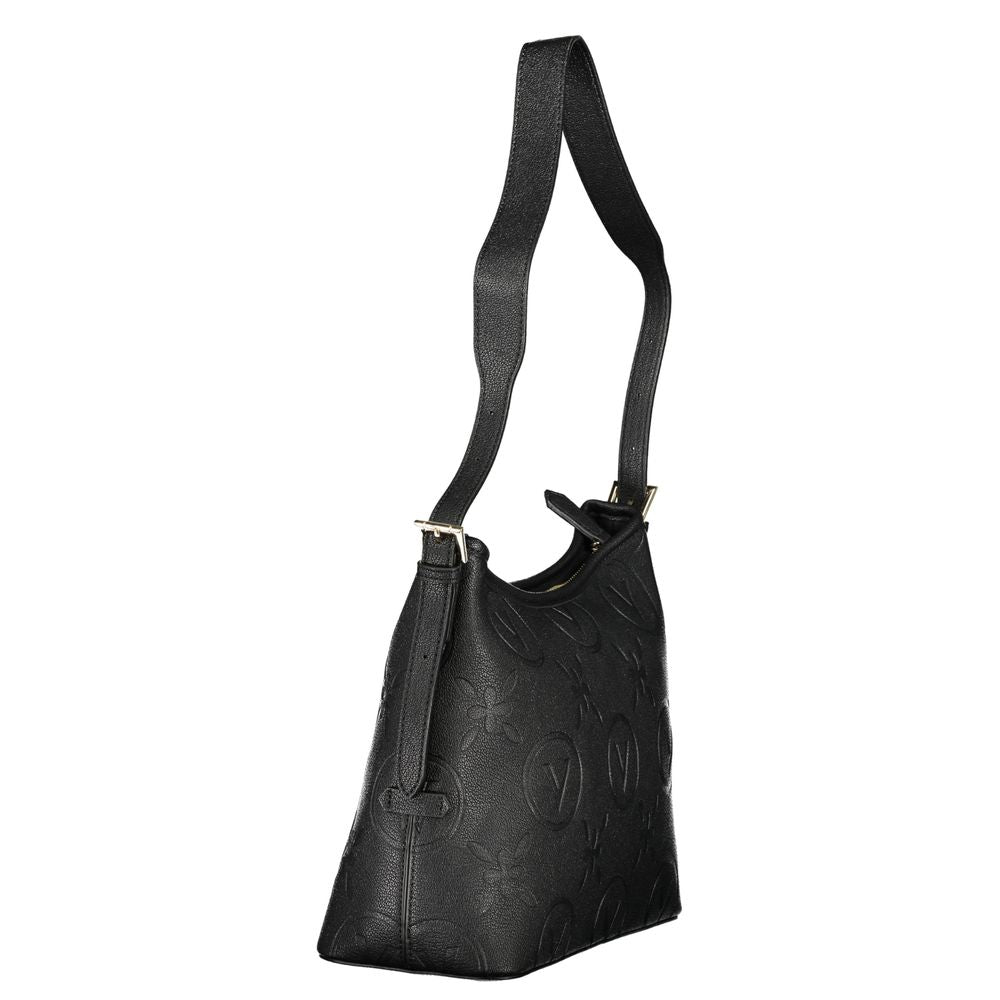 Mario Valentino Nero Polyurethane Women Shoulder Bag - ClickThatClicks 
