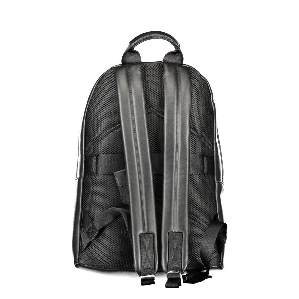 Calvin Klein Black Polyester Men Backpack - ClickThatClicks 