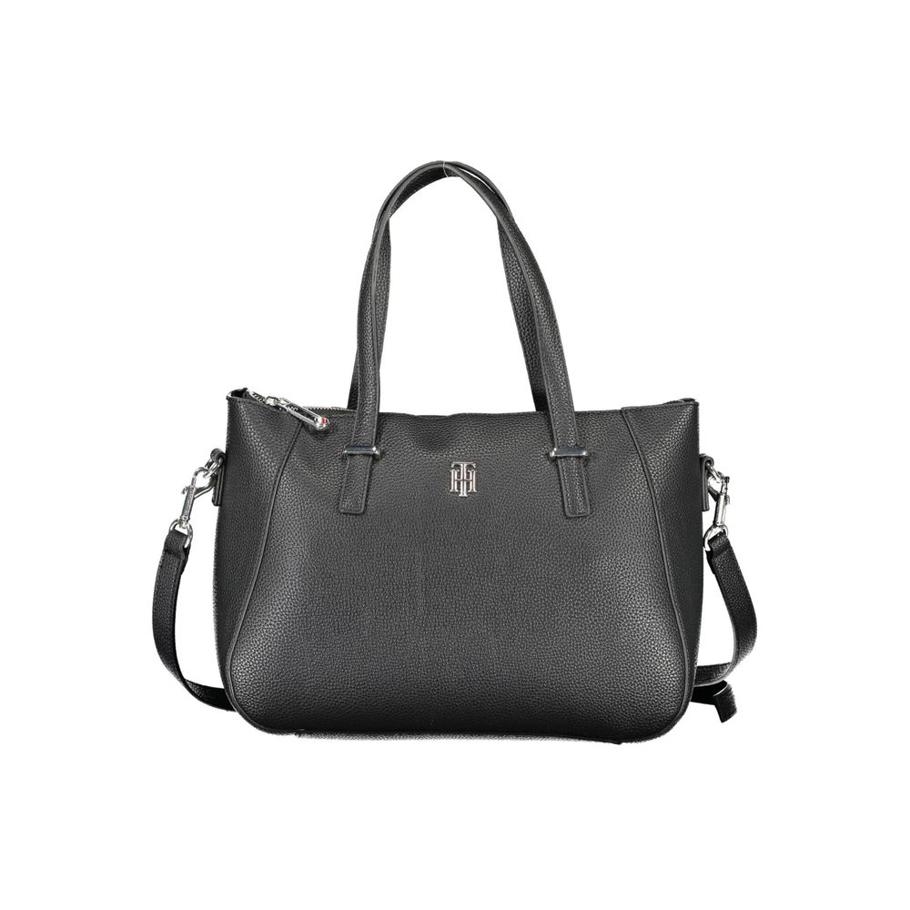 Tommy Hilfiger Black Polyethylene Women Handbag