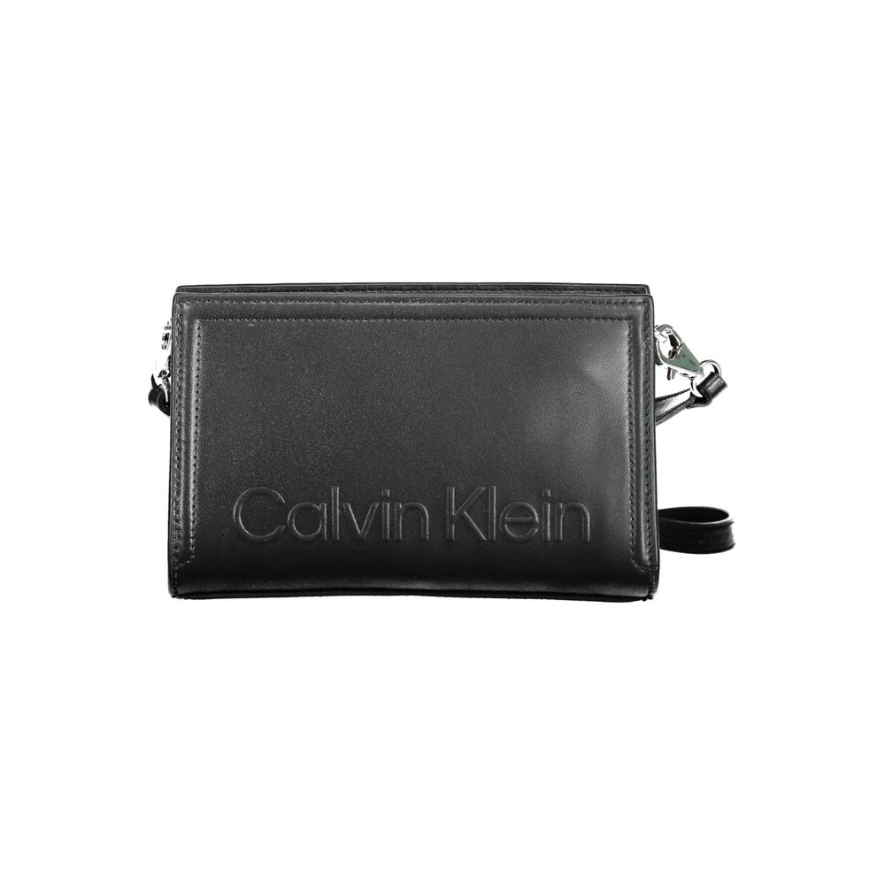 Calvin Klein Black Polyester Women Handbag