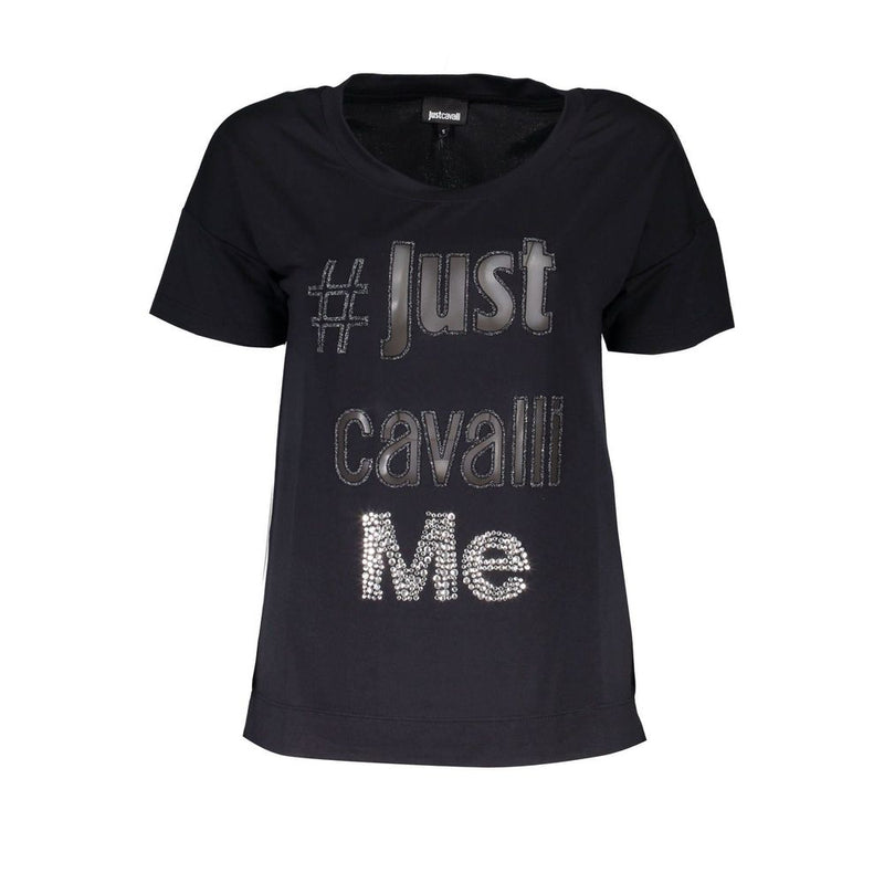 Just Cavalli Black Polyester Women Top