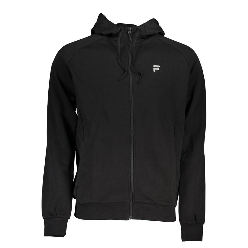 Fila Black Cotton Men Sweater