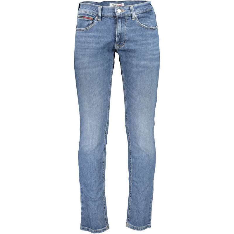 Tommy Hilfiger Blue Cotton Men's Slim Jeans