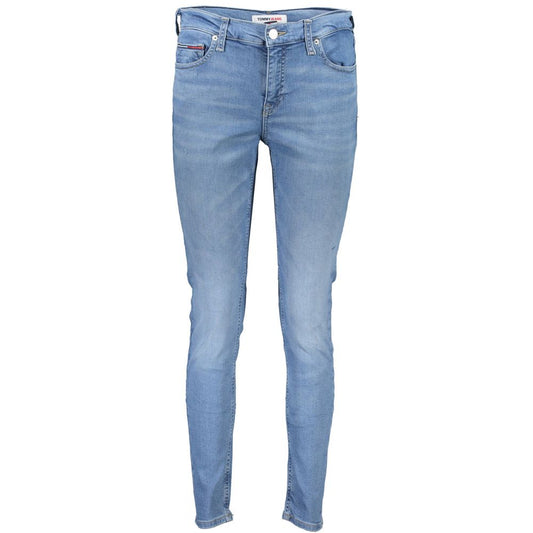 Tommy Hilfiger Azzurro Cotton Women's Skinny Jeans - ClickThatClicks 