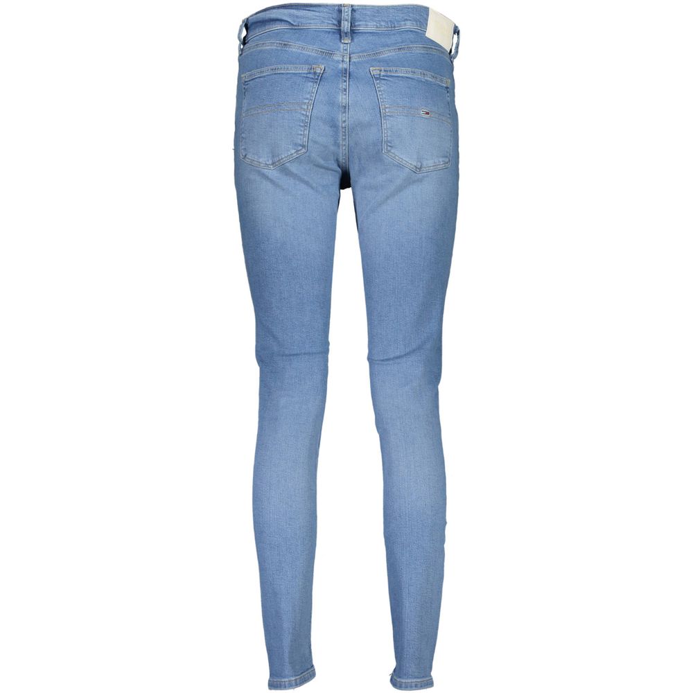 Tommy Hilfiger Azzurro Cotton Women's Skinny Jeans - ClickThatClicks 