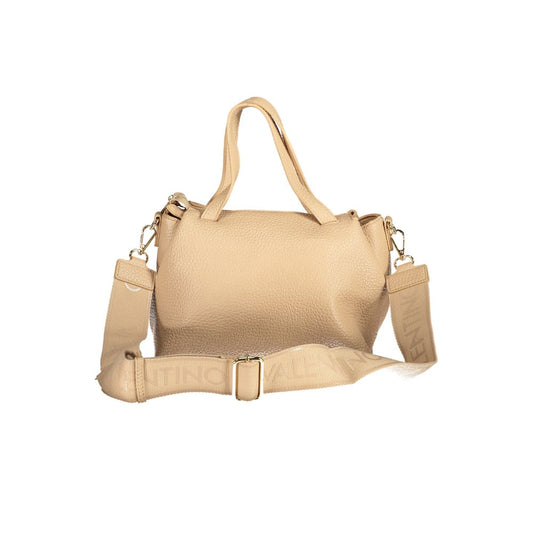Mario Valentino Beige Polyurethane Women Handbag - ClickThatClicks 
