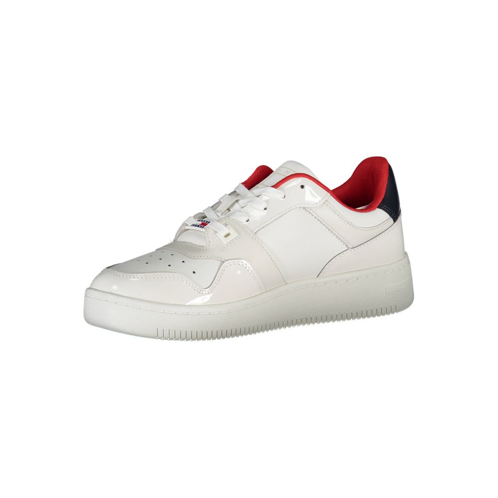 Tommy Hilfiger Bianco Leather Women Sneaker - ClickThatClicks 
