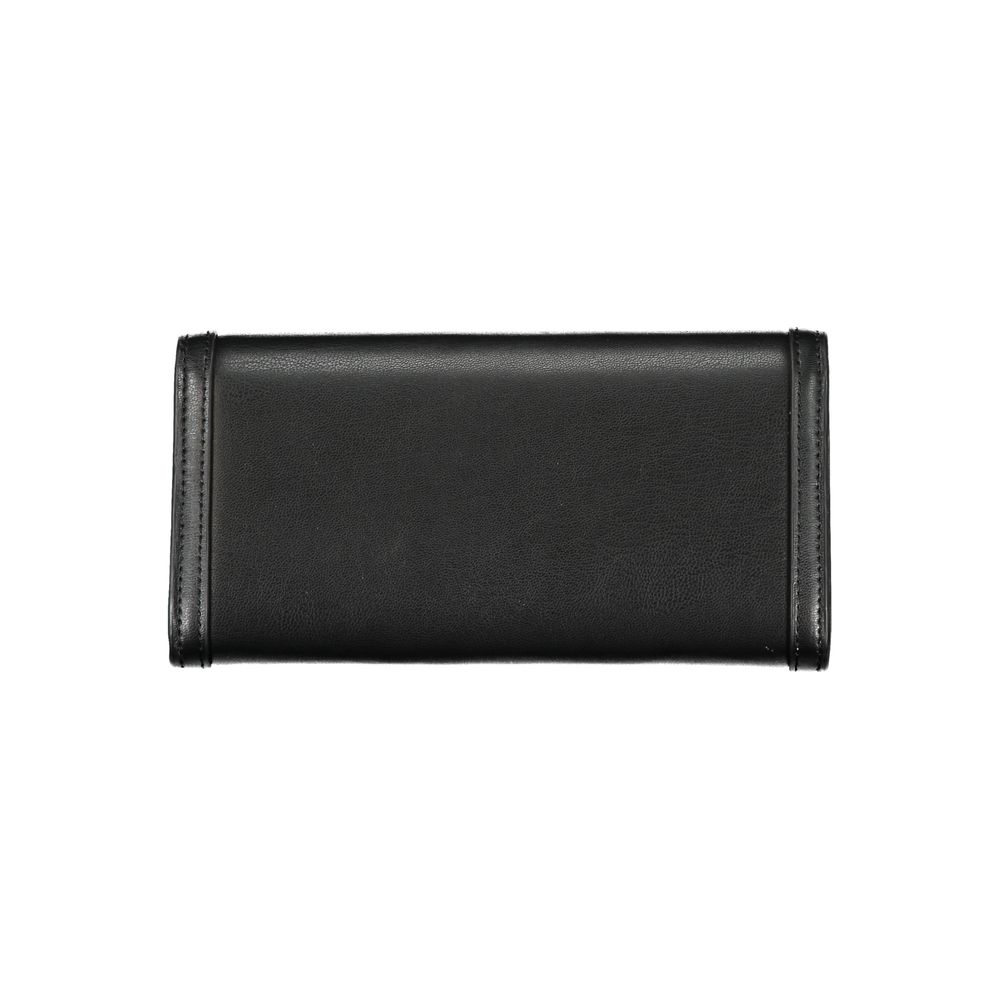 Tommy Hilfiger Elegant Black Dual-Compartment Wallet - ClickThatClicks 