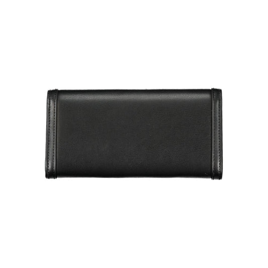 Tommy Hilfiger Elegant Black Dual-Compartment Wallet - ClickThatClicks 