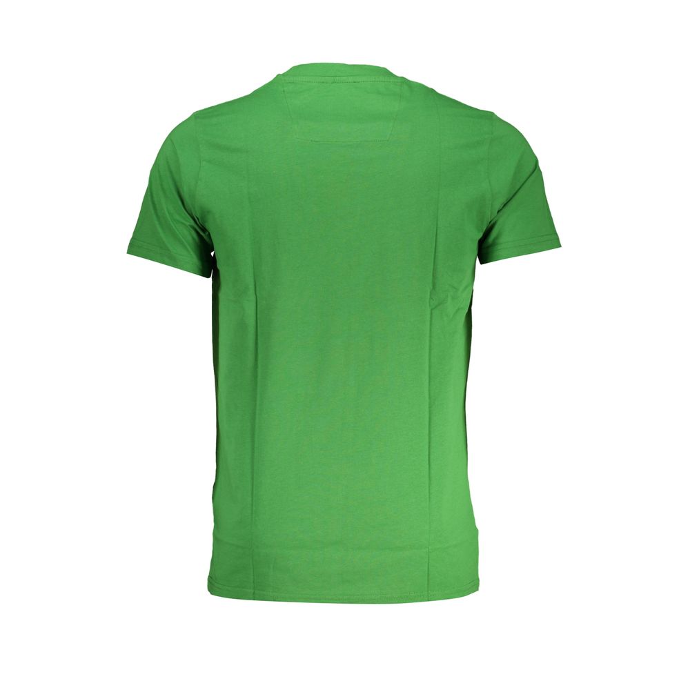 Cavalli Class Verde Cotton Men T-Shirt - ClickThatClicks 