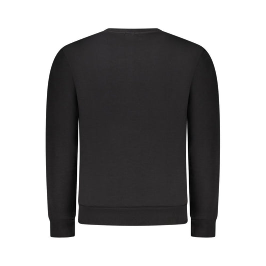 Rifle Black Cotton Men's Crewneck Sweater - ClickThatClicks 