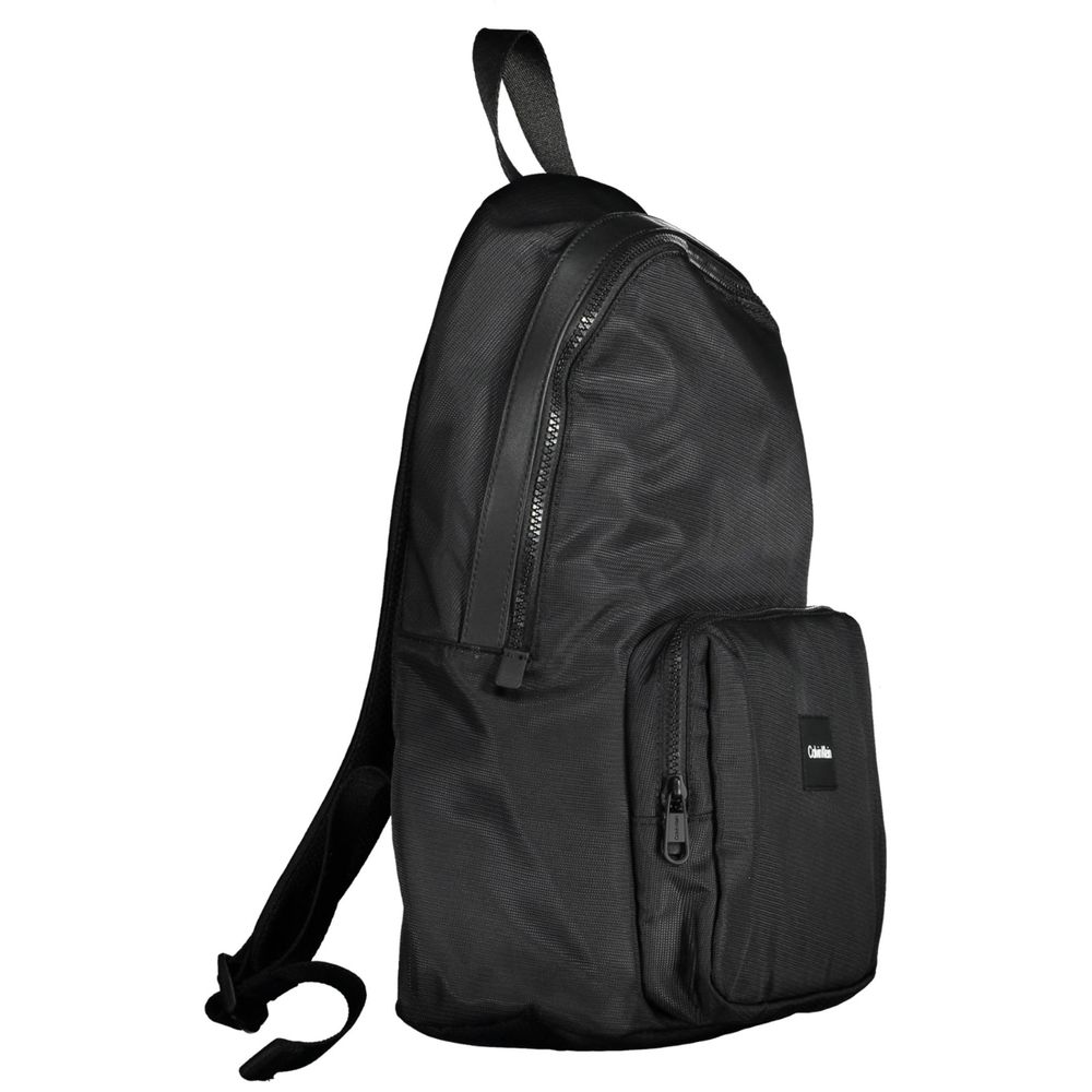 Calvin Klein Black Polyester Men's Backpack - ClickThatClicks 