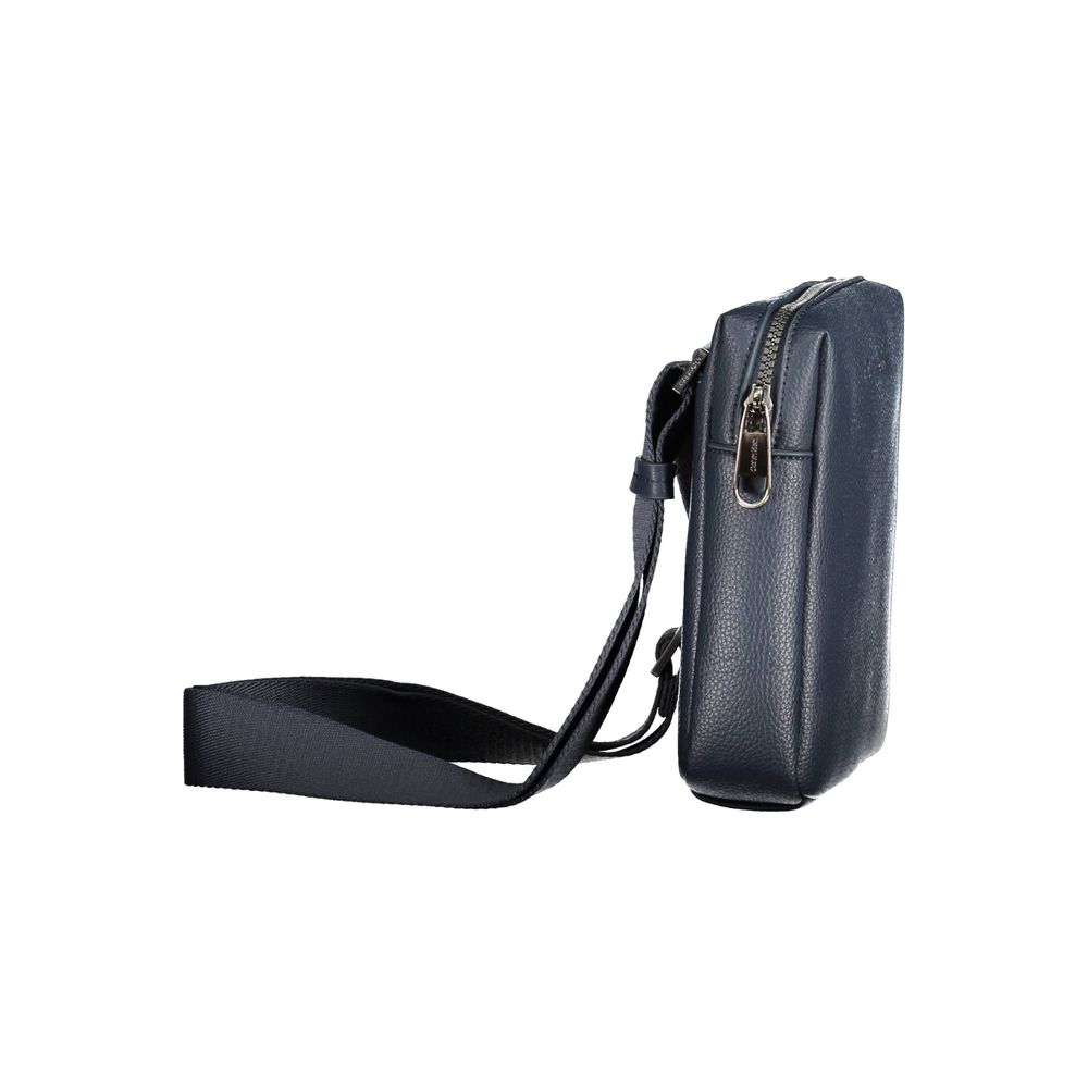 Calvin Klein Blu Poliestere Uomo Shoulder Bag - ClickThatClicks 