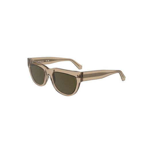Calvin Klein Marrone Acetate Women Sunglasses - ClickThatClicks 