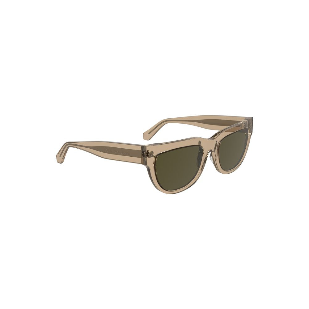 Calvin Klein Marrone Acetate Women Sunglasses - ClickThatClicks 